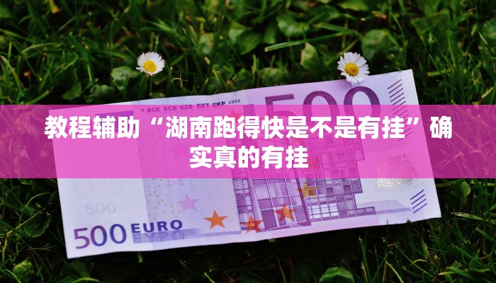 教程辅助“湖南跑得快是不是有挂”确实真的有挂