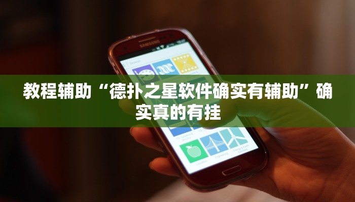 教程辅助“德扑之星软件确实有辅助”确实真的有挂