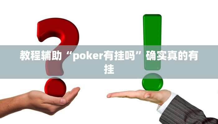 教程辅助“(wepoker)德州透视挂作弊辅助方法”(原来确实是有挂)