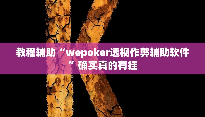 教程辅助“wepoker透视作弊辅助软件”确实真的有挂