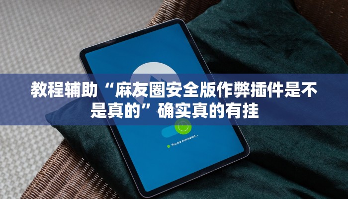 教程辅助“麻友圈安全版作弊插件是不是真的”确实真的有挂