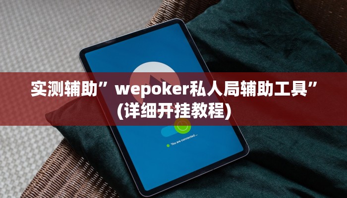 实测辅助”wepoker私人局辅助工具”(详细开挂教程)