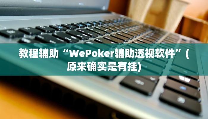 教程辅助“WePoker辅助透视软件”(原来确实是有挂)