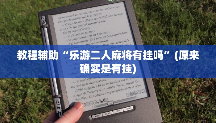 教程辅助“乐游二人麻将有挂吗”(原来确实是有挂)