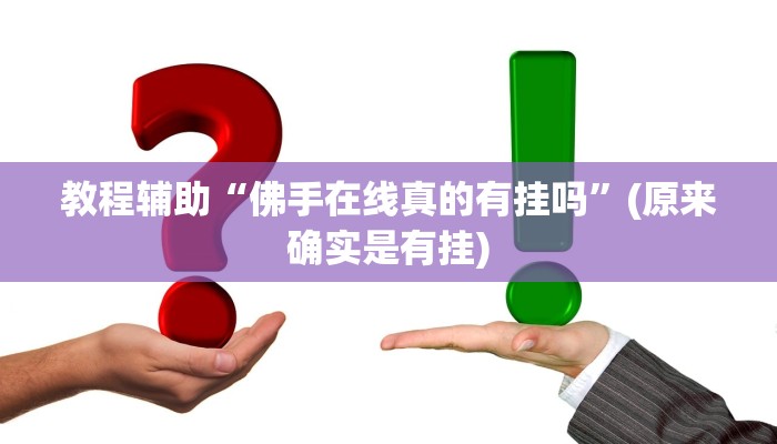 教程辅助“麻将外卦神器通用版”(原来确实是有挂)