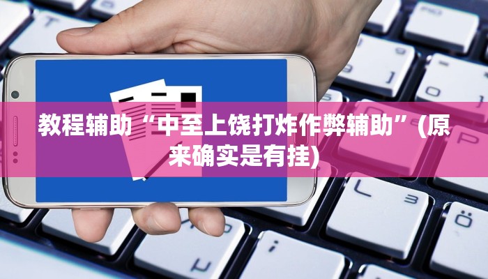教程辅助“中至上饶打炸作弊辅助”(原来确实是有挂)