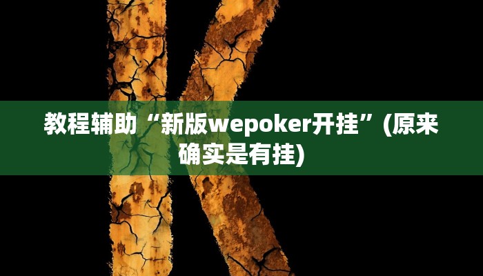 教程辅助“金字塔棋牌怎么作弊”(原来确实是有挂)