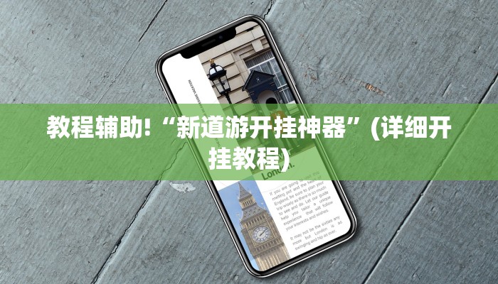 教程辅助!“新道游开挂神器”(详细开挂教程)