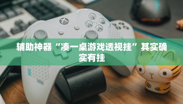 辅助神器“凑一桌游戏透视挂”其实确实有挂