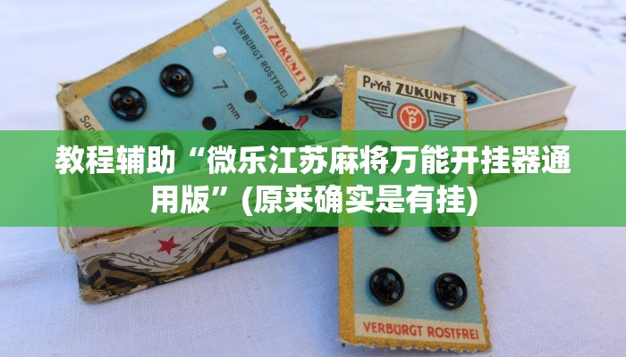 教程辅助“微乐江苏麻将万能开挂器通用版”(原来确实是有挂)