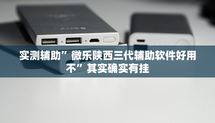 实测辅助”微乐陕西三代辅助软件好用不”其实确实有挂