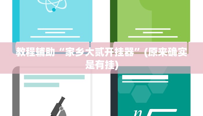 教程辅助“家乡大贰开挂器”(原来确实是有挂)
