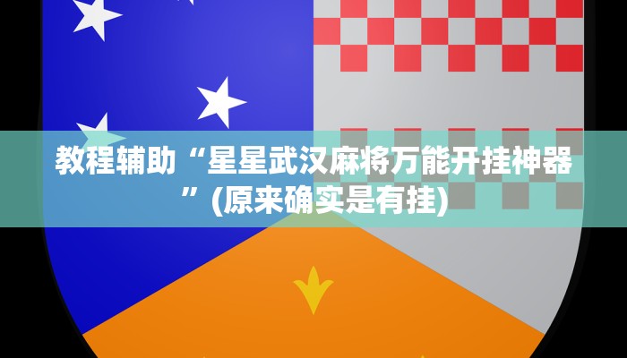 教程辅助“星星武汉麻将万能开挂神器”(原来确实是有挂)