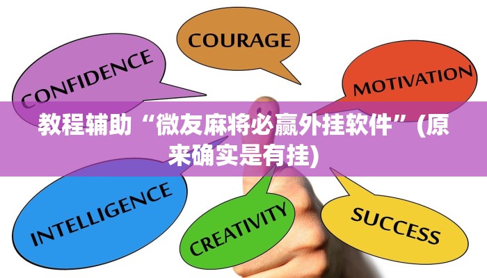 教程辅助“微友麻将必赢外挂软件”(原来确实是有挂)