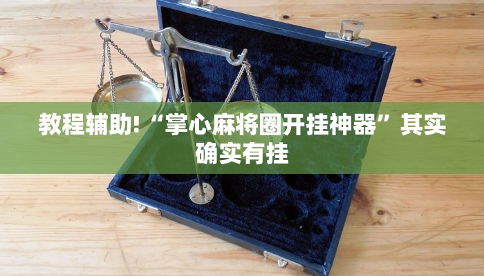 教程辅助!“掌心麻将圈开挂神器”其实确实有挂