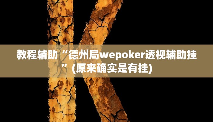 教程辅助“博雅地方棋牌怎么开挂”(原来确实是有挂)