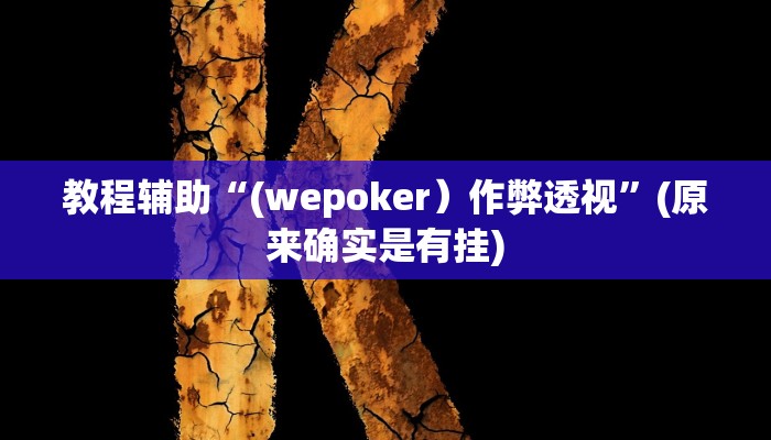 辅助神器“陕西奇迹麻将开挂”其实确实有挂