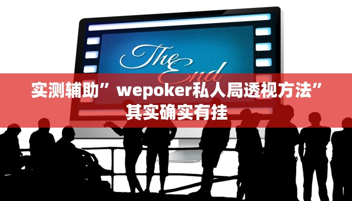 实测辅助”wepoker私人局透视方法”其实确实有挂