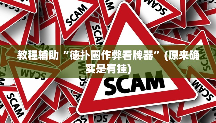 教程辅助“趣玩贵州麻将辅助怎么开挂”(原来确实是有挂)