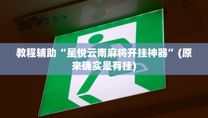 教程辅助“鸿运十三张怎么开挂”(原来确实是有挂)