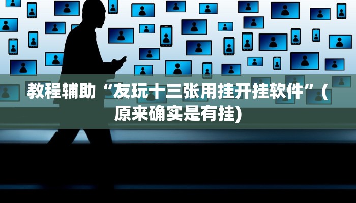 教程辅助“友玩十三张用挂开挂软件”(原来确实是有挂)