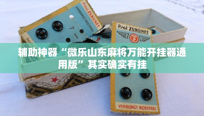辅助神器“微乐山东麻将万能开挂器通用版”其实确实有挂