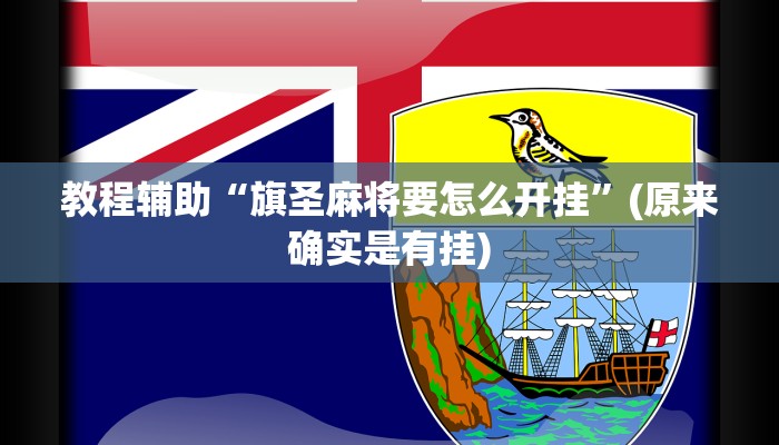 教程辅助“旗圣麻将要怎么开挂”(原来确实是有挂)