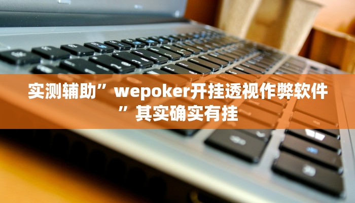 实测辅助”wepoker开挂透视作弊软件”其实确实有挂