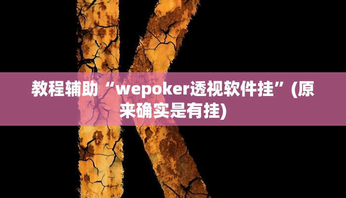 教程辅助“八一字牌开挂怎么买”(原来确实是有挂)