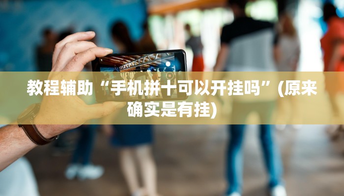 教程辅助“手机拼十可以开挂吗”(原来确实是有挂)