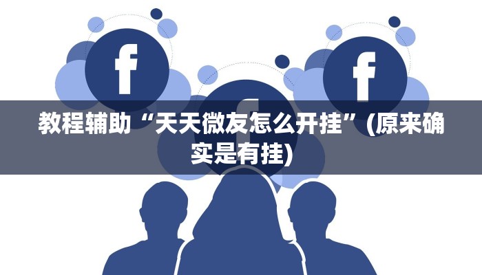 教程辅助“天天微友怎么开挂”(原来确实是有挂)