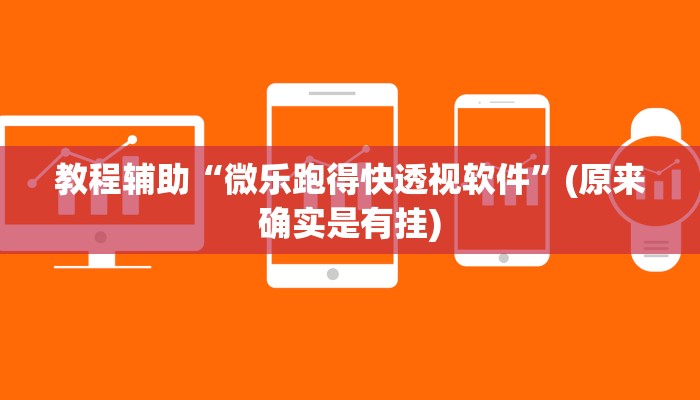 教程辅助“微乐跑得快透视软件”(原来确实是有挂)