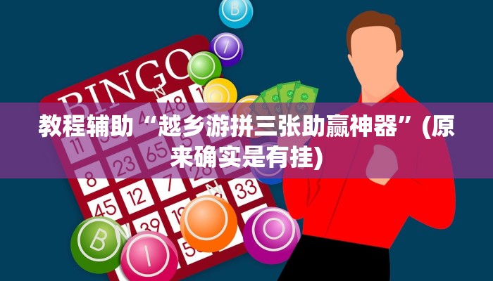 教程辅助“越乡游拼三张助赢神器”(原来确实是有挂)